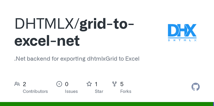 Http://dhtmlxgrid.appspot.com/export/excel not Working - Suite 5 - DHTMLX