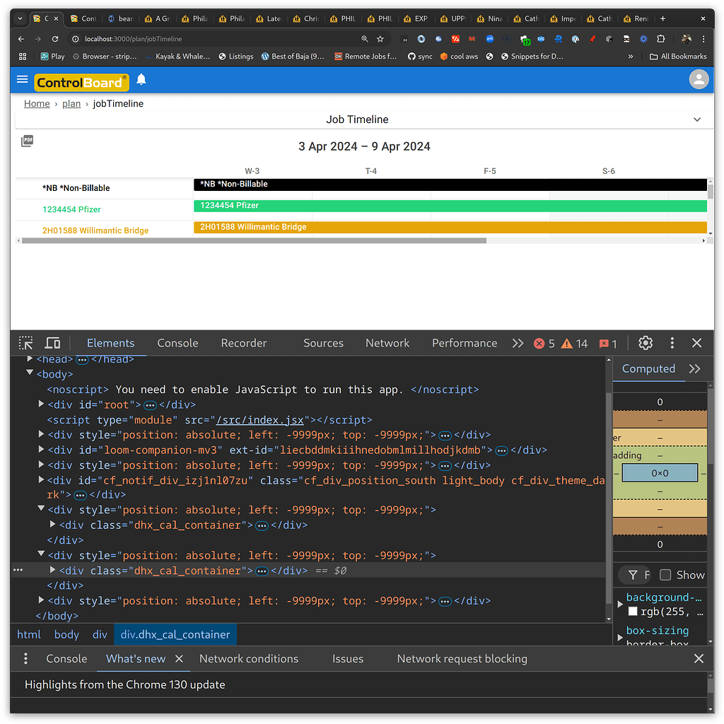 Weird DOM Changes after upgrade to 7 - Javascript - DHTMLX