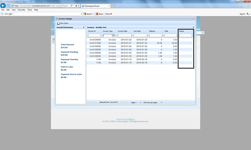 Unable to display one column value in dhtmlx grid in IE11 - Suite 5 ...