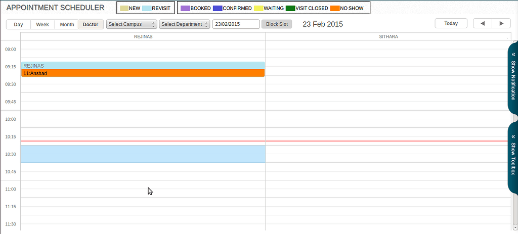 Scheduler highlighting & single click issue in Unit view - Javascript ...